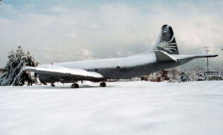 P-3 in the snow