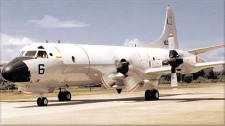 P-3 in the sun
